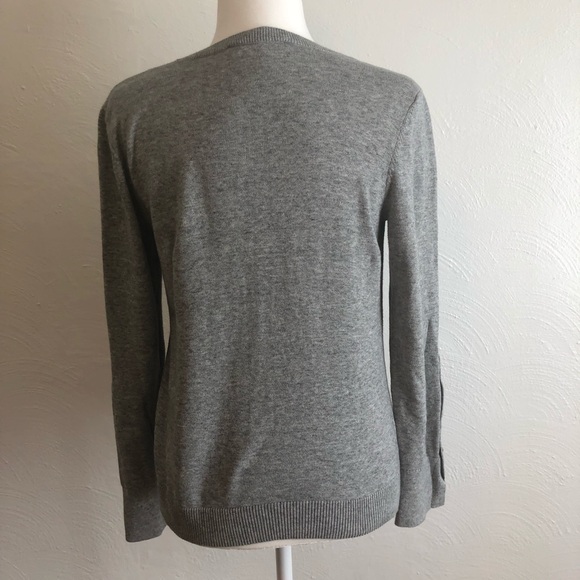 LOFT Gray Cardigan Sweater - Picture 3 of 6